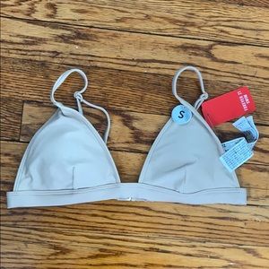 Forever 21 Nude Triangle Bikini Top
